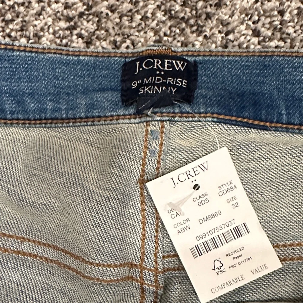 J. Crew Skinny Jeans in Classic Blue